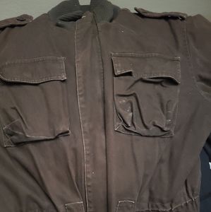 Timberland mens jacket XL TG brown used